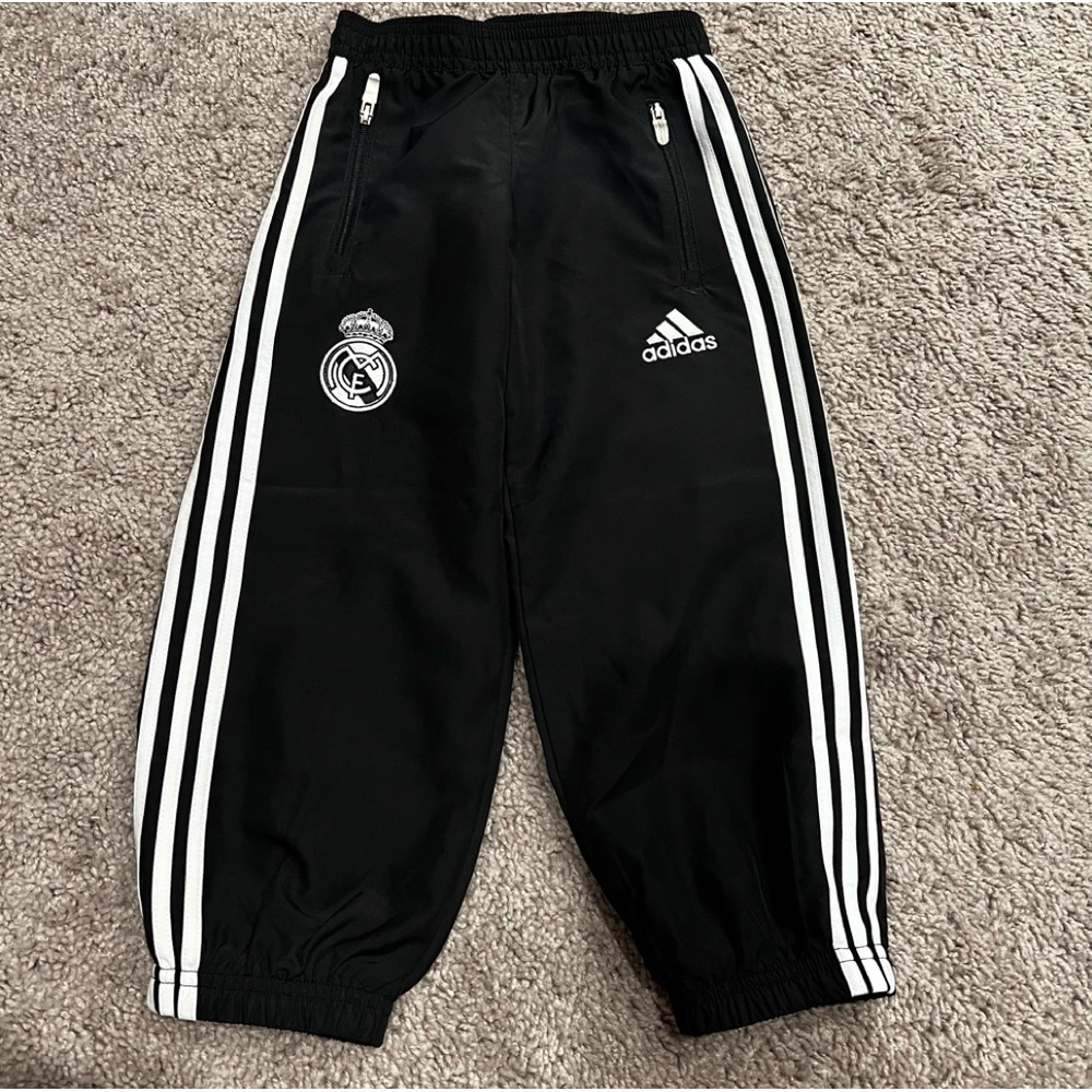 Adidas Real Madrid Toddler Three Stripes 3T Windbreakers